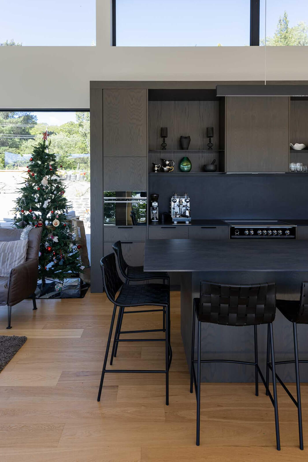 Oak flooring kitchen