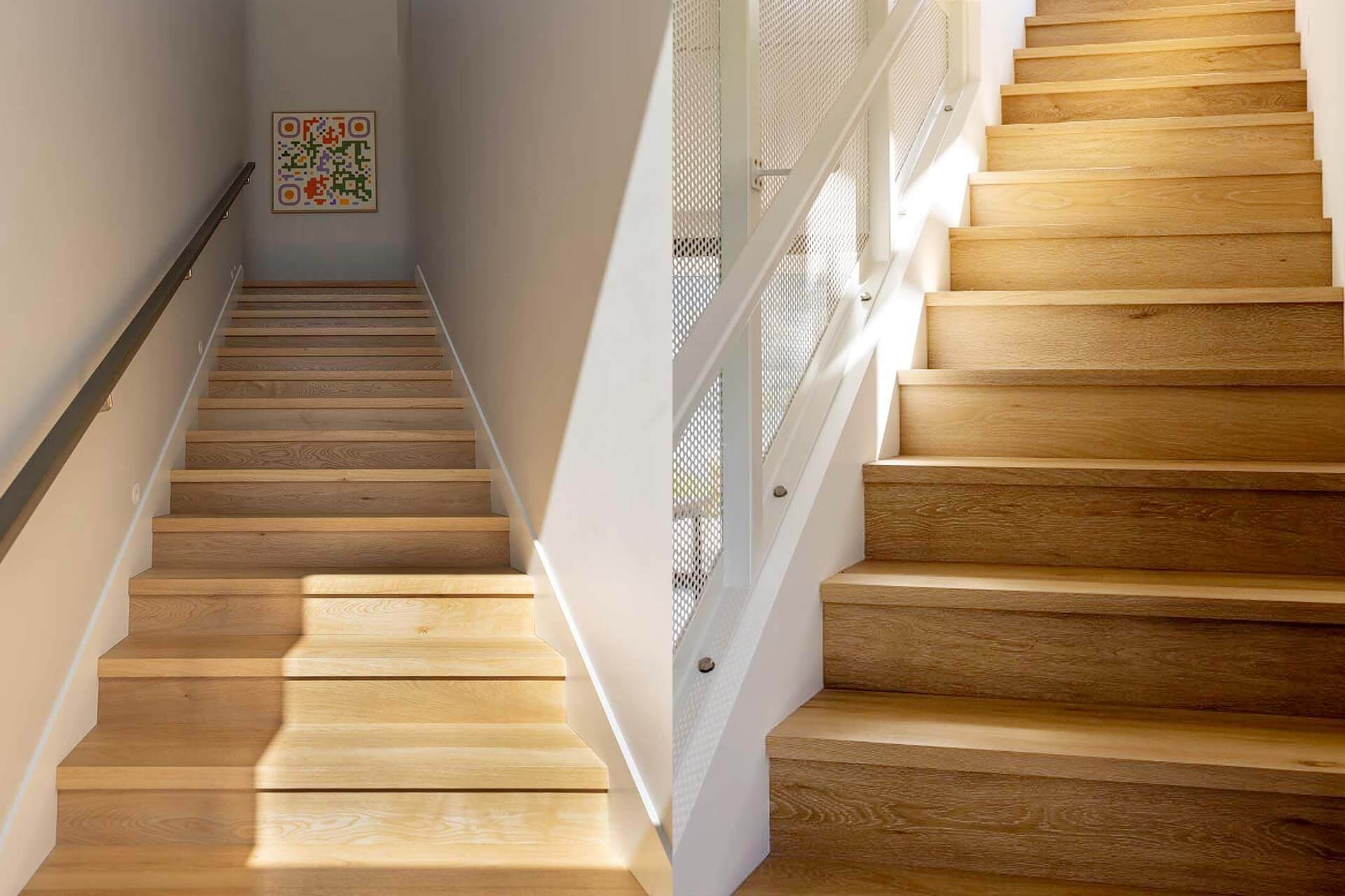 Oak Flooring Stairs